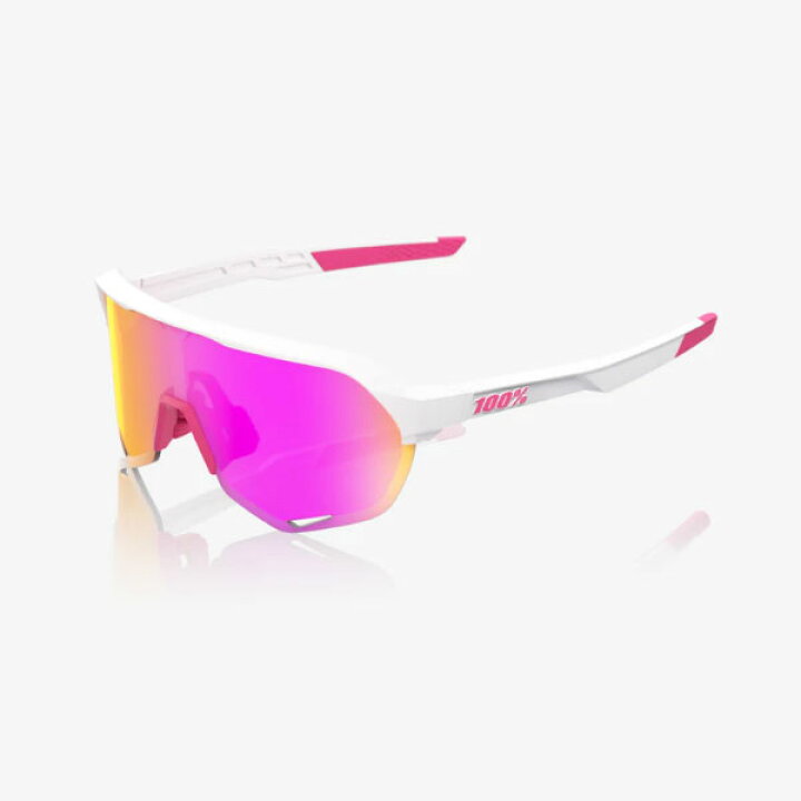 楽天市場】100%（ワンハンドレッド）サングラス S2 Matte White/Pink 