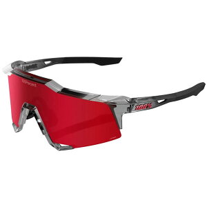 100%�i�����n���h���b�h�j �T���O���X SPEEDCRAFTR MLB Authentic Polished Translucent Grey HiPERR Fire Red Mirror Lens 60007-10075
