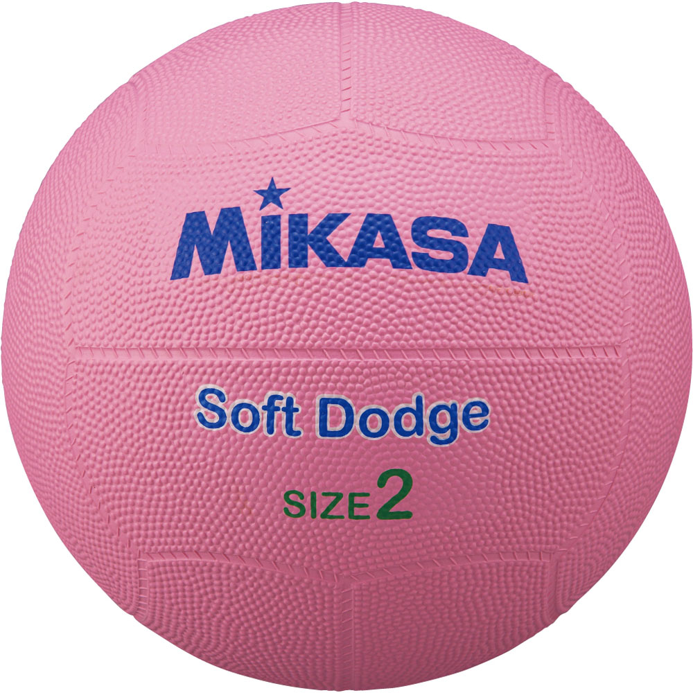 ミカサ MIKASA  ボール  ●2月21～22日だけ P最大25倍●ミカサ MIKASA_ ソフトドッジ2号 ゴム ピンク STD－2SR－PSTD2SRP