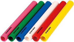 【10/30 ポイント最大10倍】 エバニュー Evernew ソフトバトンEV 6色組 体育 授業 体育授業 体つくり 部活 運動 バトン EGA168