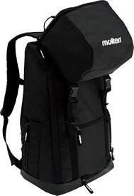 【12/11 2時まで ポイント最大15倍！】 モルテン molten サッカー バックパック サッカー用 ブラック 黒 40L ボール収納 スパイク収納 底部コーティング素材 シンガード収納 ウェア収納 遠征 合宿 通学 部活 トレーニング LF0013