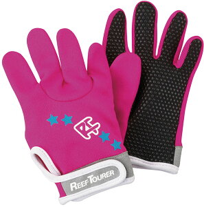 【10/30 ポイント最大10倍】 リーフツアラー Reef Tourer マリン マリングローブ 子ども用 キッズ 子供 手袋 保湿性 ウェットスーツ素材 伸縮 海 海水浴 磯遊び 川遊び 水遊び ビーチ シュノーケル