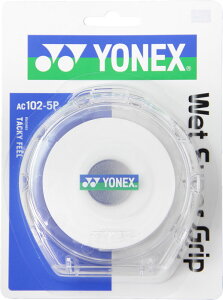 【10/30 ポイント最大10倍】 ヨネックス YONEX テニス ウェットスーパーグリップ5本パック 5本入 グリップテープ ぐりっぷ ウェット 吸汗 吸水 アクセサリー AC1025P 011