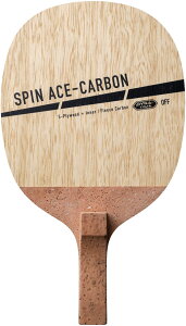 【10/30 ポイント最大10倍】 ヴィクタス VICTAS 卓球 スピン エース-カーボンSPIN ACE-CARBON ラケット 日本式ペン 攻撃用 300022