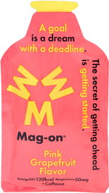 【ポイントアップ中！】 マグオン　Mag－on Mag－on エナジージェル ピンクグレープフルーツ味 TW210232