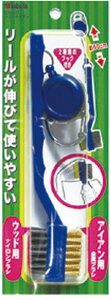 【10/24 20時から ポイント最大10倍!】 タバタゴルフ Tabata GOLF ゴルフ フェースブラシ アイアン用 ウッド用 ナイロンブラシ 金属ブラシ メンテナンス リール キャディーバッグ ベルト お手入