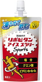 【12/3 20時から ポイント最大15倍！】 リポビタン リポビタンアイススラリー for Sports 6ヶセット 熱中症対策 深部体温 電解質補給 疲労軽減 パフォーマンス スポーツ トレーニング 運動 クエン酸 06419