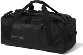 【11/18 ポイント最大12倍】 スポルディング SPALDING バスケット ヴァースダッフル 3WAY ブラック 遠征用バッグ バスケット用 3ウェイ ダッフルバッグ バックパック 耐久性 旅行用 合宿 耐水性 ショルダーストラップ 50018BK