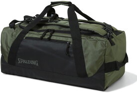 【11/18 ポイント最大12倍】 スポルディング SPALDING バスケット ヴァースダッフル 3WAY カーキ×ブラック 遠征 バスケット用 3ウェイ ダッフルバッグ バックパック 耐久性 旅行用 合宿 耐水性 ショルダーストラップ 50018KH