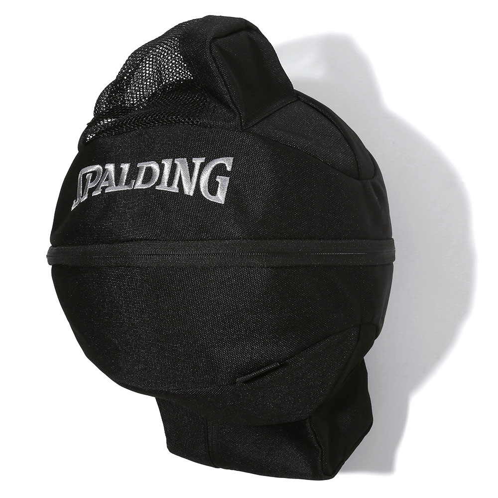  SPALDING スポルディング バスケット ボールバッグプロ ブラック×シルバー 49-005SV 49005SV