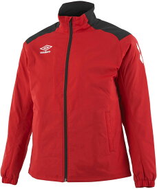【12/11 2時まで ポイント最大15倍！】 アンブロ umbro サッカー インシュレーションジャケット メンズ 中わた 上着 アウター ウォーマー 防風 はっ水 ストレッチ 保温 アップウェア チーム 移動着 大会 新入部員 男性 UAA4120 MRED