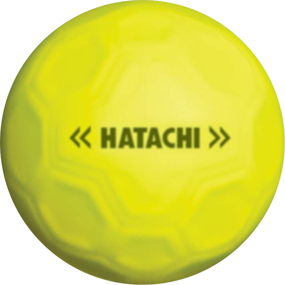HATACHI ハタチ ボール イエロー 2月21～22日だけ ゴルフ オーバーのアイテム取扱☆ 忠実構造ボールBH346045 P最大25倍 ハタチシュートボール グラウンド GINGER掲載商品