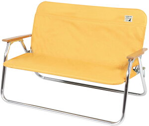 【10/24 20時から ポイント最大10倍!】 キャプテンスタッグ CAPTAIN STAG アウトドア アルミ背付ベンチ用 着せかえカバー イエロー チェア ベンチ キャンプ BBQ バーベキュー カバー UC1652