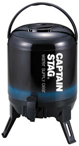 【10/30 ポイント最大10倍】 キャプテンスタッグ CAPTAIN STAG アウトドア 最後まで注げる!ウォータージャグ6L ネイビー ウォータージャグ ジャグ キャンプ 水分補給 スポーツ UE2026