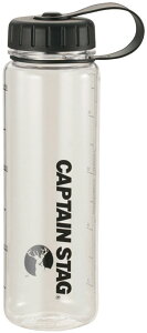 【10/24 20時から ポイント最大10倍!】 キャプテンスタッグ CAPTAIN STAG アウトドア ウォーターボトル500 ライス目盛り付 ブラック UE-3379 0.5L 水筒 容器 保冷 お米 持ち運び キャンプ バーベキュー