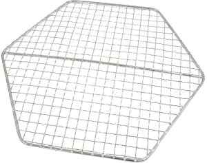 【10/24 20時から ポイント最大10倍!】 キャプテンスタッグ CAPTAIN STAG アウトドア ヘキサ M バーベキューアミ 285×255mm UG-2021 UG2021