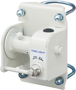 【10/30 ポイント最大10倍】 トーエイライト TOEI LIGHT ネット巻 凸型 逆転防止機能付 バレー・テニス支柱76mm用 球技 ネット巻き取り器 スチール製 備品 部活 クラブ活動 体育器具 学校 練習 試