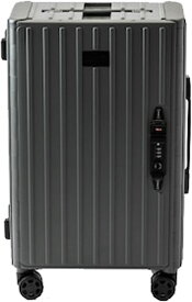 【11/11 2時まで ポイント最大13倍！】 アンドフラット &.FLAT 折り畳めるキャリーケース マットカラー キャリーバッグ スーツケース キャリーケース 旅行 出張 コンパクト バッグ 海外旅行 軽量 耐久性 機能性 世界最薄 FL14400002 GR