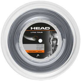 【ポイントアップ中！】 HEAD ヘッド テニス 硬式テニスストリング リンクス ツアー リール 200m 281799 GR