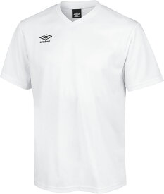 【12/11 2時まで ポイント最大15倍！】 アンブロ umbro サッカー サッカー ゲームシャツ ワンポイント UAS6307 WHT