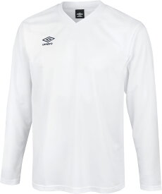 【12/11 2時まで ポイント最大15倍！】 アンブロ umbro サッカー サッカー ジュニア 長袖ゲームシャツ UAS6307JL WHT