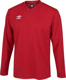 【12/11 2時まで ポイント最大15倍！】 アンブロ umbro サッカー サッカー 長袖ゲームシャツ UAS6307L MRED