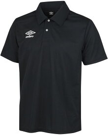 【12/11 2時まで ポイント最大15倍！】 アンブロ umbro サッカー サッカー ドライポロシャツ UAS7301 BLK