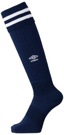 【11/18 ポイント最大12倍】 アンブロ umbro サッカー ラインストッキング 靴下 ソックス メンズ 男性 フットボール 部活動 クラブ サークル チーム トレーニング 練習 試合 大会 合宿 刺繍 ロゴ ワンポイント UAS8310 NVY