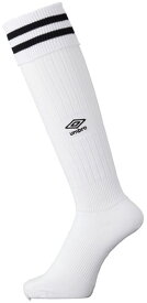 【11/18 ポイント最大12倍】 アンブロ umbro サッカー ラインストッキング 靴下 ソックス メンズ 男性 フットボール 部活動 クラブ サークル チーム トレーニング 練習 試合 大会 合宿 刺繍 ロゴ ワンポイント UAS8310 WBK