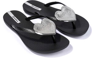 �y�|�C���g�A�b�v���I�z �C�p�l�} Ipanema Ipanema �C�p�l�} WOMENS THONG SANDALS MAXI FASHION II �u���b�N/�V���o�[ �r�[�`�T���_�� �V���[�Y �v�[�� �C SP82120553 2553