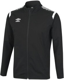 【12/11 2時まで ポイント最大15倍！】 アンブロ umbro サッカー ウォームアップジャケット メンズ アウター ジャージ 上着 トップス 防風 吸汗 速乾 ストレッチ 軽量 フットボール 部活 練習 トレーニング 男子 男性 UAS2350 BKWH