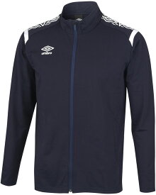 【12/11 2時まで ポイント最大15倍！】 アンブロ umbro サッカー ウォームアップジャケット メンズ アウター ジャージ 上着 トップス 防風 吸汗 速乾 ストレッチ 軽量 フットボール 部活 練習 トレーニング 男子 男性 UAS2350 NVWH