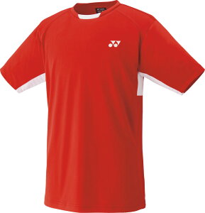 【10/30 ポイント最大10倍】 ヨネックス YONEX テニス ユニゲームシャツ 半袖 トップス ユニフォーム 吸汗速乾 UVカット 制電 試合 大会 部活 クラブ チーム 日本バドミントン協会審査合格品 メ