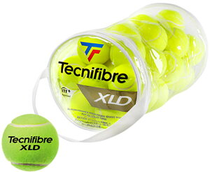 【10/30 ポイント最大10倍】 テクニファイバー Tecnifibre テニス XLD 硬式テニスボール 練習 試合 トレーニング 大会 自主練 自主トレ 公認球 ノンプレッシャーボール 屋外競技 部活動 クラブ サ