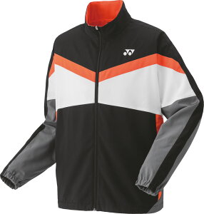 【10/30 ポイント最大10倍】 ヨネックス YONEX テニス ユニ裏地付ウォームアップシャツ ジャケット ジャージ アウター 長袖 練習 トレーニング 部活 クラブ 再生ポリエステル UVカット メンズ レ