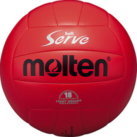 【ポイントアップ中！】 モルテン Molten バレーボール ソフトサーブ軽量 4号球 体育 授業用 EV4R