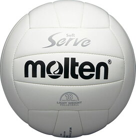 【ポイントアップ中！】 モルテン Molten バレーボール ソフトサーブ軽量 4号球 体育 授業用 EV4W