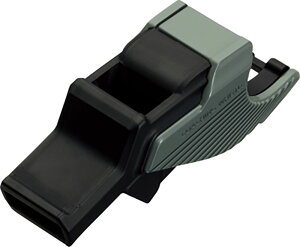 【10/30 ポイント最大10倍】 モルテン molten サッカー ホイッスル コーチングホイッスル 黒×グレー ホイッスル 笛 審判 レフェリー コーチ 指導 コーチング用 日本製 ロープ付き 競技備品 アク