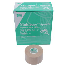【ポイントアップ中！】 3M スリーエム マルチポア スポーツ レギュラー伸縮固定テープ 8 個入 テーピング 撥水 2743375