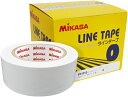【マラソン期間中店内全品P最大15倍！】 ミカサ MIKASA ラインテープ 白 伸びないタイプ 5cm幅 2巻入 伸びないタイプ …