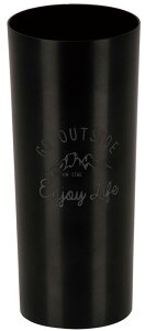 【10/30 ポイント最大10倍】 キャプテンスタッグ CAPTAIN STAG アウトドア モンテ アルミタンブラー460 ブラック 460ml コップ 軽量 持ち運び スタッキング可 保冷 ランチ ピクニック キャンプ ギフ