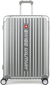 y12/3 20 |Cgő15{Iz XCX~^[ SWISS MILITARY CYGNUS VOiX X[cP[X 75cm ^Vo[ SMA828SILV