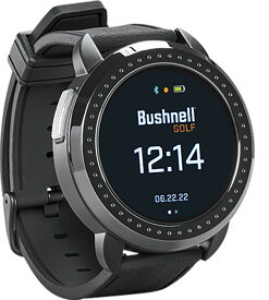 【1/18 ポイント最大15倍！】 ブッシュネル Bushnell ゴルフ イオンエリート ブラック ウォッチ フルカラータッチスクリーン タッチ操作 軽量 GPSゴルフナビ Bluetooth 防水 計測 距離測定器 コースデータ 362150