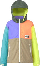 【ポイントアップ中！】 THE　NORTH　FACE ノースフェイス アウトドア グラアンドコンパクトジャケット キッズ Grand Compact Jacket アウター 上着 撥水 ワッペンロゴ NPJ72312