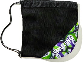 【12/11 2時まで ポイント最大15倍！】 スポルディング SPALDING バレーボール ボールナップサック バレーボール プリント バスケットバッグ 50-014VBP メンズ レディース バスケットボール バッグ ボールケース ナップザック 50014VBP