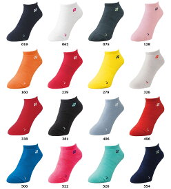 ヨネックス YONEX テニス ウィメンズスニーカーインソックス レディース アンクル丈 靴下 ソックス ワンポイント ロゴ 直角型 スポーツソックス トレーニング 部活 学校 練習 29121