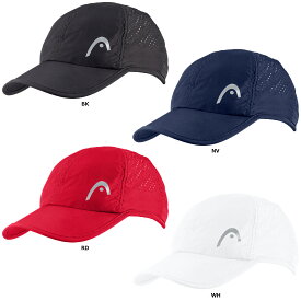 【12/13 10時から ポイント最大15倍！】 ヘッド HEAD テニス HEAD PRO PLAYER キャップ メンズ レディース 帽子 超軽量 マイクロファイバー 通気性 汗とめ 熱中症対策 フィット感 トーナメント公認デザイン 287124