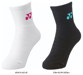 【7/11 2時まで ポイント最大15倍！】 ヨネックス YONEX テニス ウィメンズハーフソックス レディース ショート丈 靴下 くつした ソックス スポーツソックス 部活 学校 体育 トレーニング ジム 29122