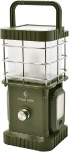 【10/24 20時から ポイント最大10倍!】 ピースパーク peace park アウトドア スピーカー&ライト付き ワイルドランプ PP0360KH