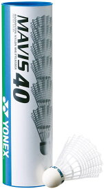 【4/20 全品ポイント10倍！】 ヨネックス バドミントン YONEX メイビス40P 6個入り筒 M40P 000